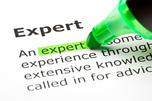 The word 'Expert' highlighted in green